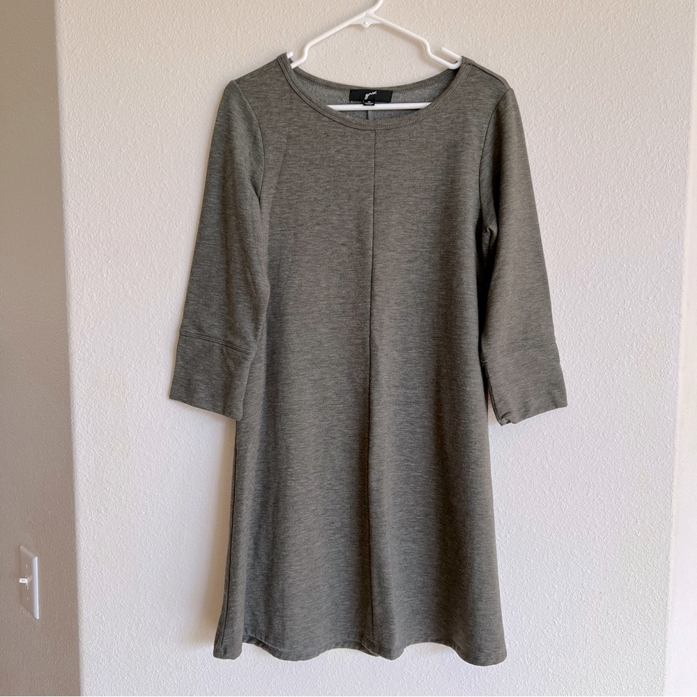 GNW Long Sleeve Fleece Lined Dress
